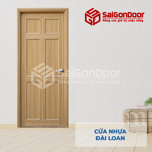 Cửa nhựa giả gỗ Đài Loan YA-40