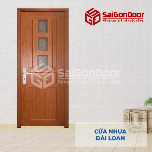 Cửa nhựa giả gỗ Đài Loan YB-42