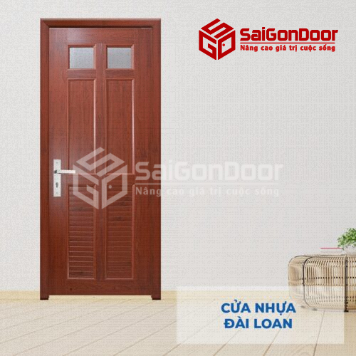 Cửa nhựa giả gỗ Đài Loan YB-46
