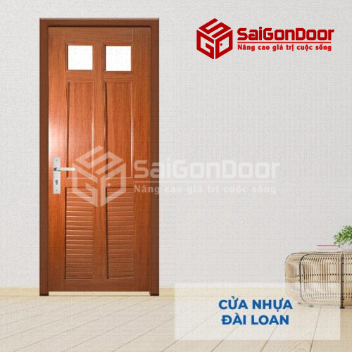 Cửa nhựa giả gỗ Đài Loan YF-46