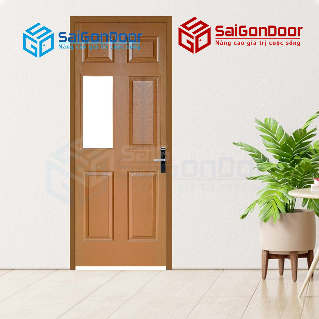 Cửa phòng ngủ SaiGonDoor đáp ứng tốt về chất lượng và kỹ thuật